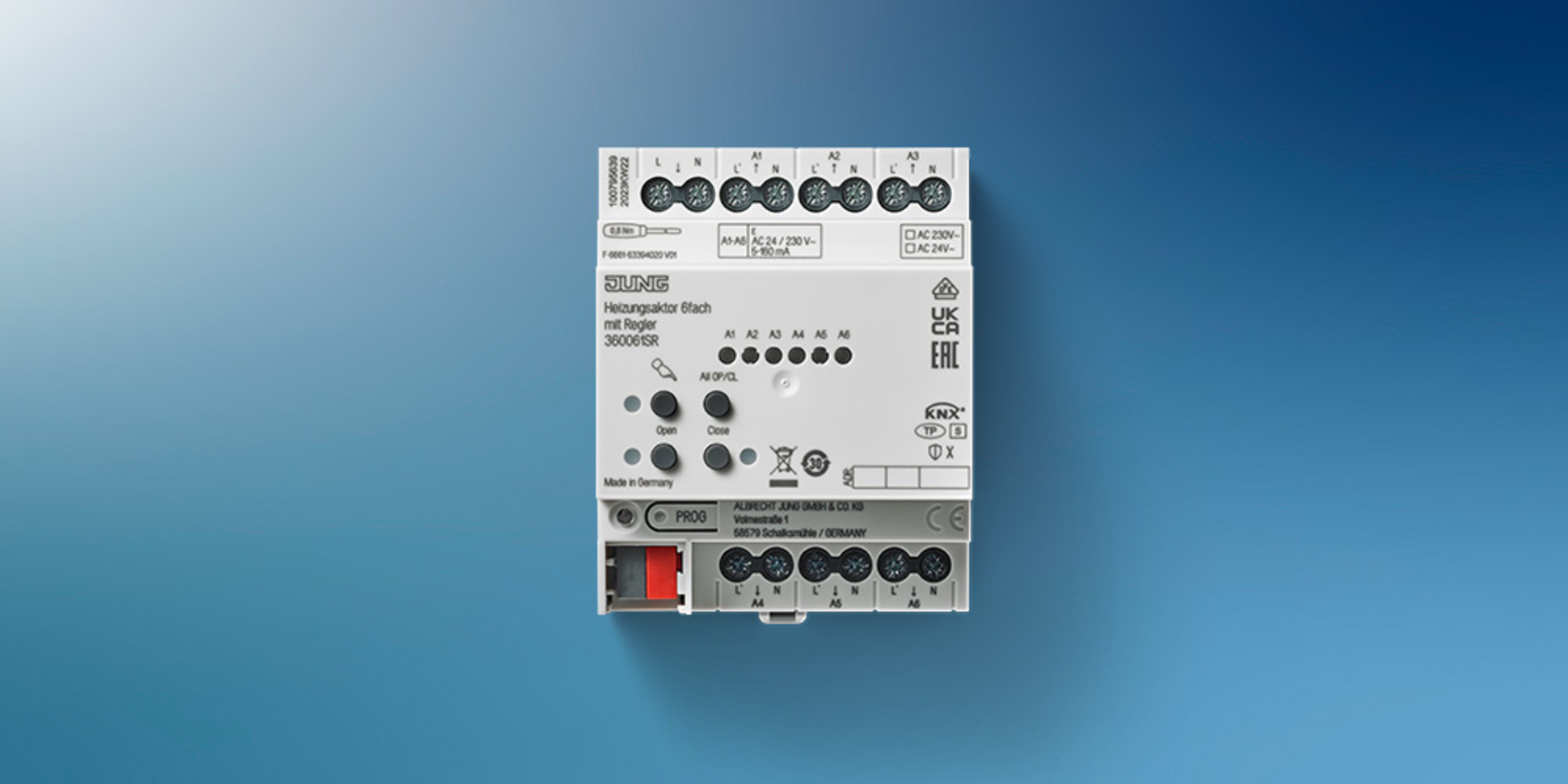 KNX Heizungsaktor 6-fach bei Ommert Elektrotechnik in Sinntal- Altengronau